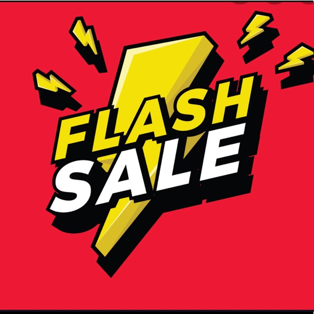 FRIDAY FLASH⚡️ SALE‼️